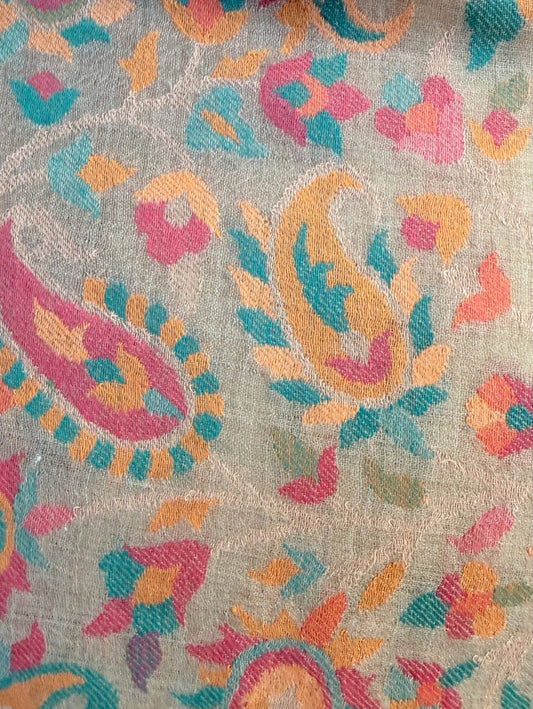 Aishiteru Kaelith Kani – Châle en cachemire, rêverie pastel