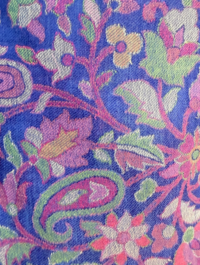 Aishiteru Vireya Kani – Châle en cachemire tissé Kani, floraison royale