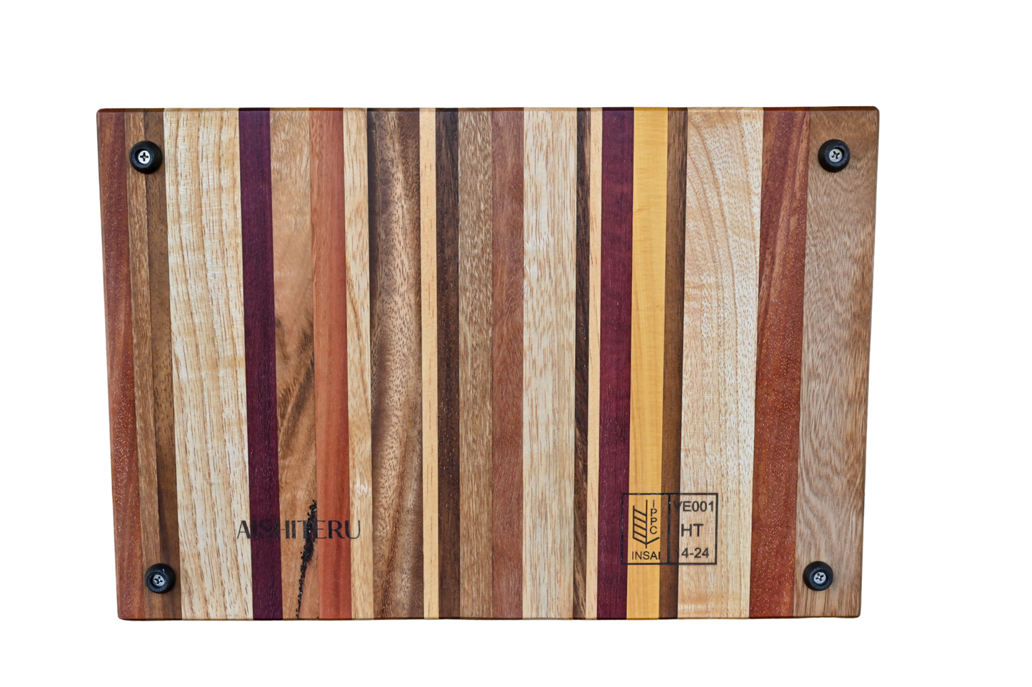 Planche à découper en bois massif "Elegant Lines"