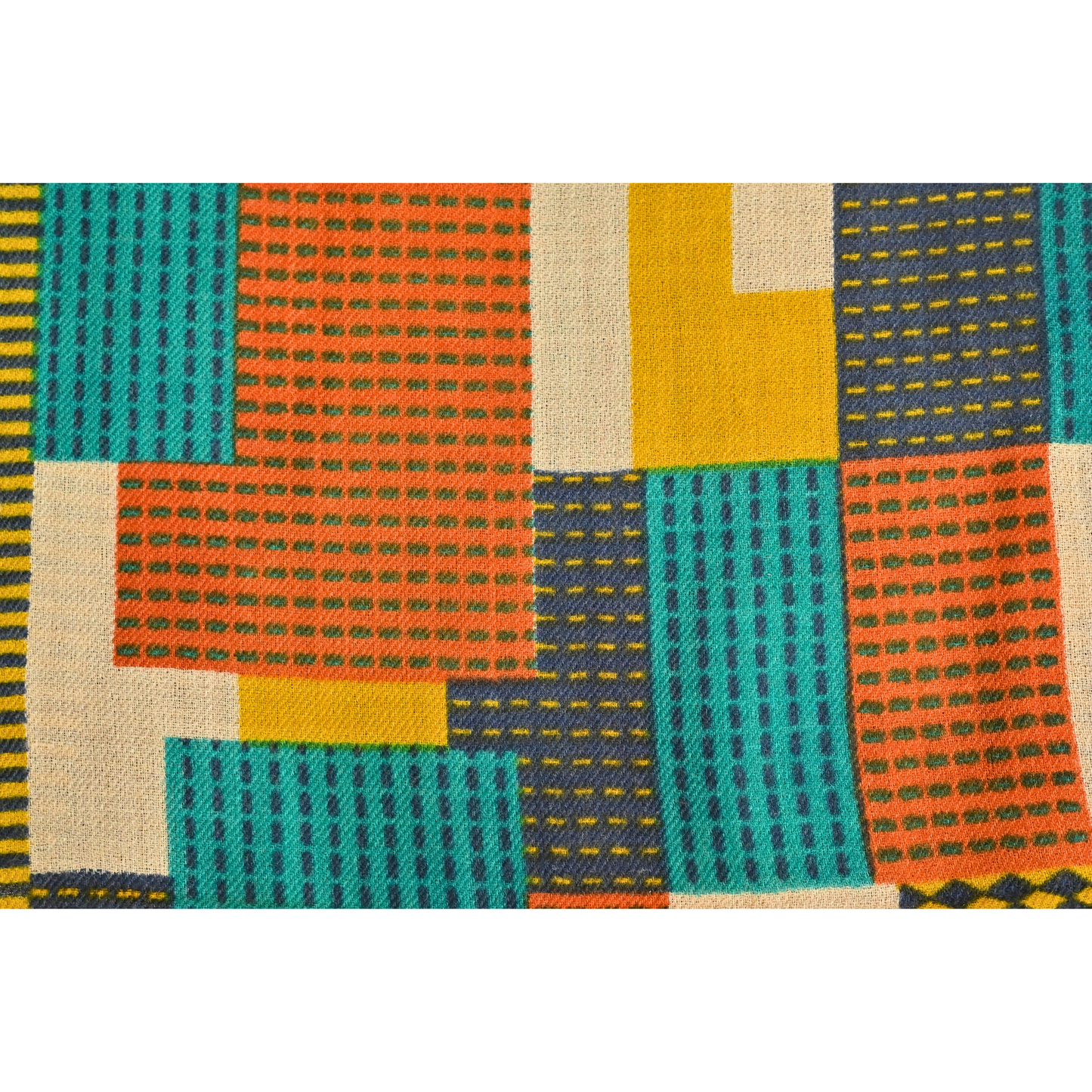 Echarpe en cachemire Geometric Harmony
