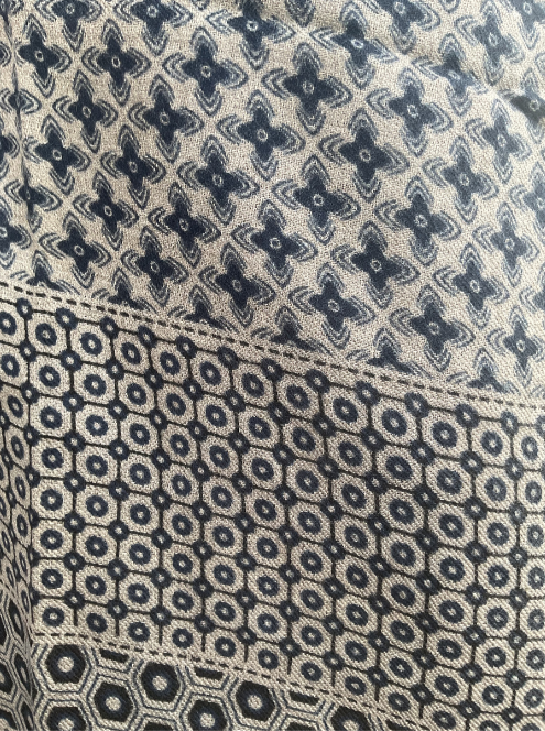 Echarpe en cachemire Hexagone