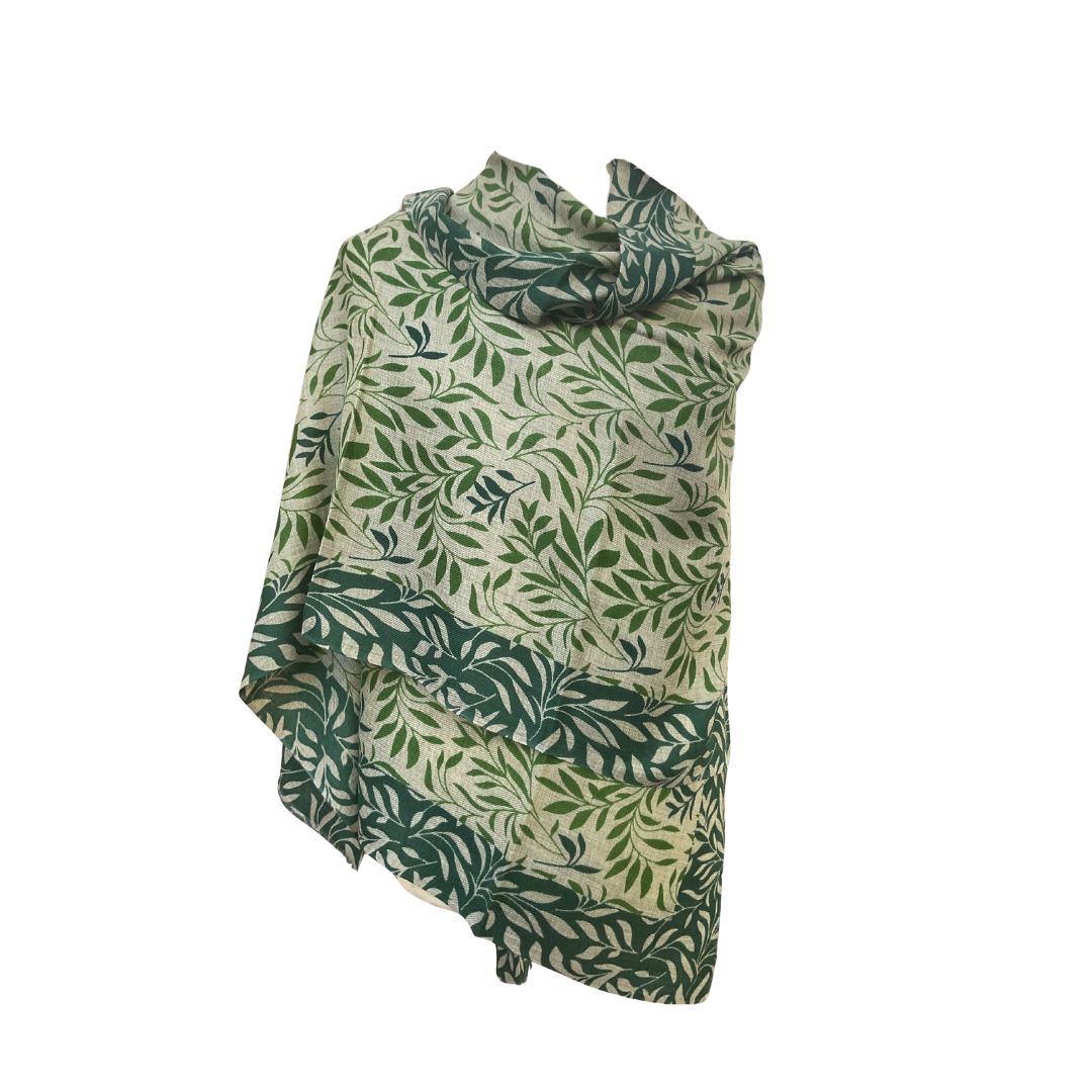 Echarpe en cachemire Verdant Whisper