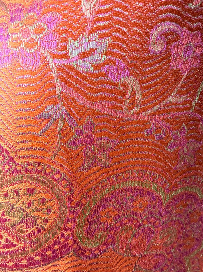 Châle en Soie Aishiteru Solarya – Élégance Coucher de Soleil