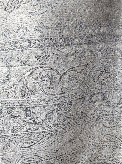 Châle en Soie Aishiteru Zafira  Élégance Argentée