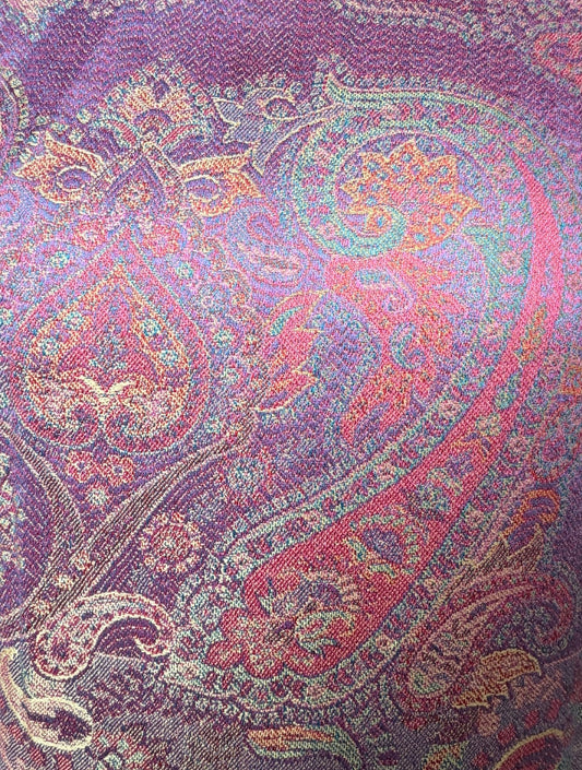 Châle en Soie Aishiteru Seraphis – Tapisserie Orchidée