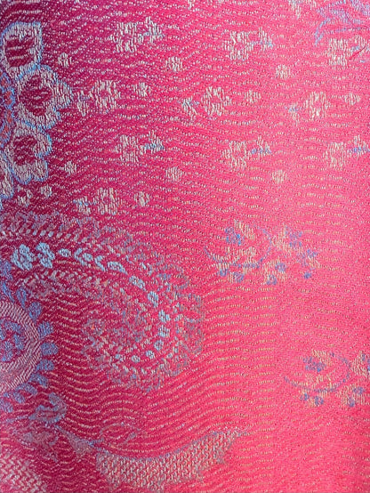 Aishiteru Seralya – Châle en soie, rose lumière