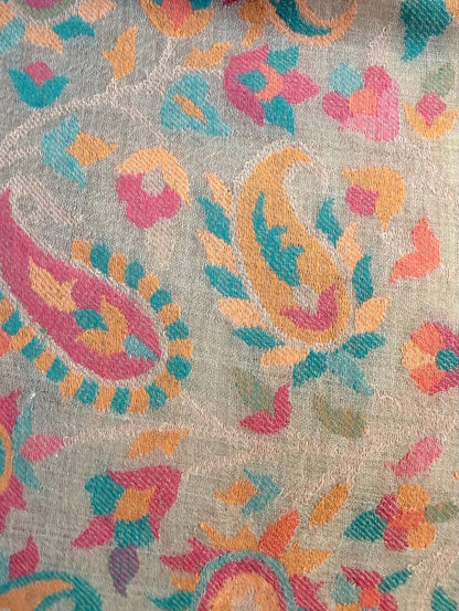 Aishiteru Kaelith Kani – Châle en cachemire, rêverie pastel