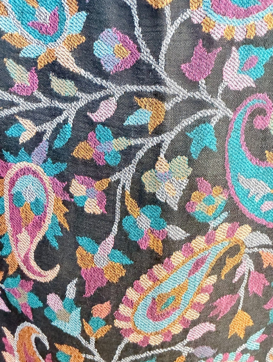 Aishiteru Zaylen Kani Cashmere Shawl – Nocturne Paisley