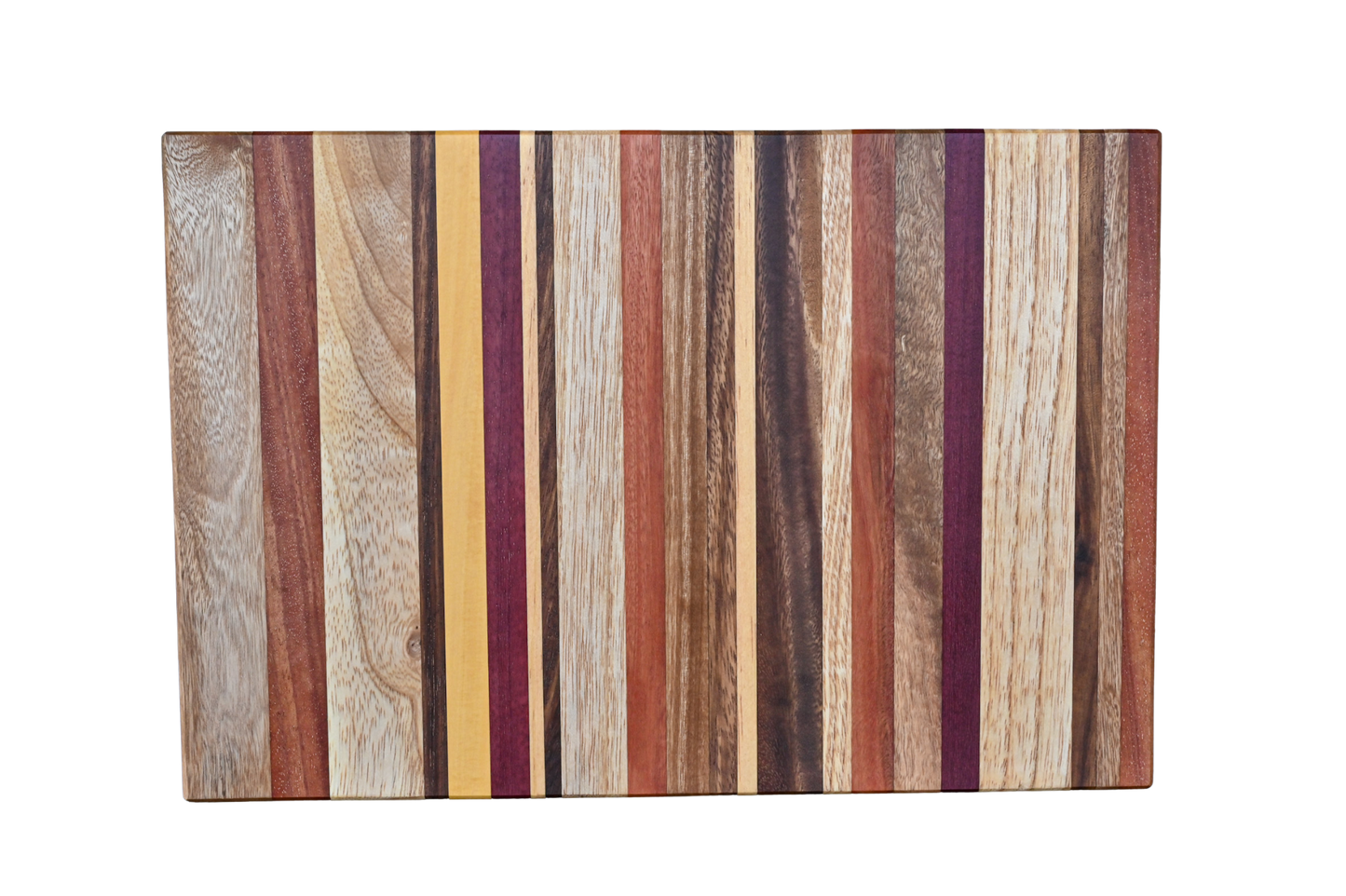 Premium Holz Schneidebrett "Elegant Lines" Größe M