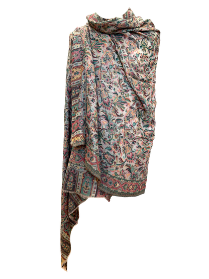 Kani Tissé du Cachemire – Héritage d’Art et d’Élégance