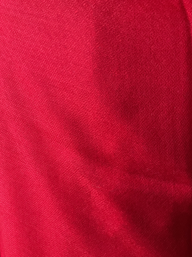 Echarpe en cachemire Rouge Pur