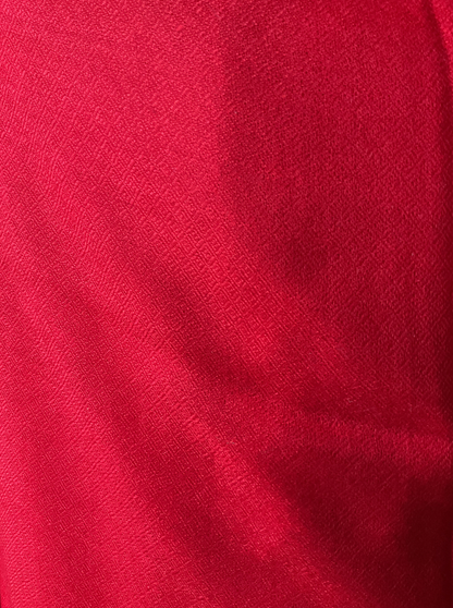 Echarpe en cachemire Rouge Pur