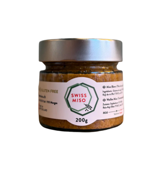 SwissMiso – Miso blanc (non pasteurisé, 200 g)