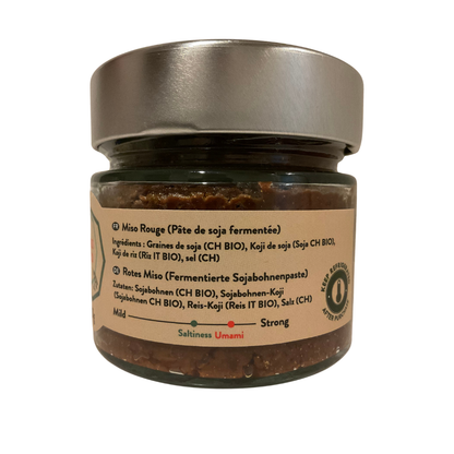 SwissMiso – Rotes Miso (Unpasteurisiert, 200g)