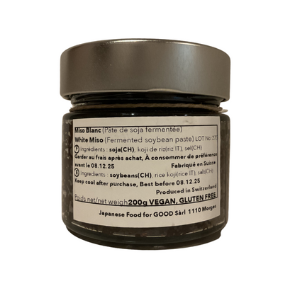 SwissMiso - Miso blanc vieilli pendant 3 ans