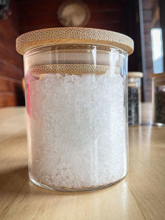 Fleur de Sel de Crète – Bocal en verre 40g