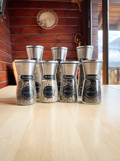 Poivrier Yupanqui - Poivre noir fumé SMOKED 110g.