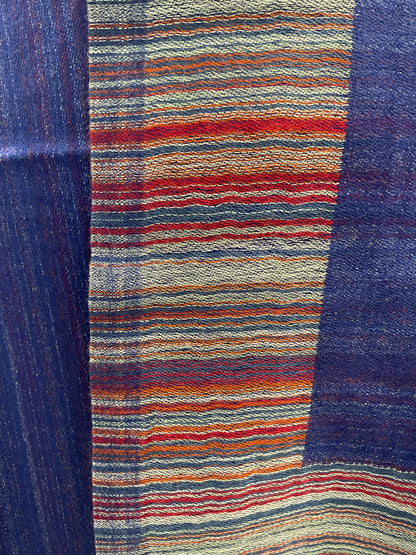 Châle en cachemire Aishiteru Céleste – Bleu Nuit