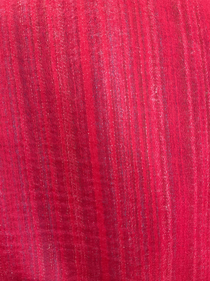 Châle en cachemire Aishiteru Aurora – Passion Cramoisie