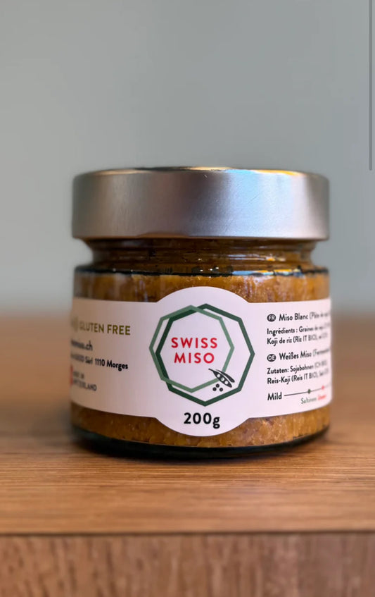 SwissMiso – Miso blanc (non pasteurisé, 200 g)