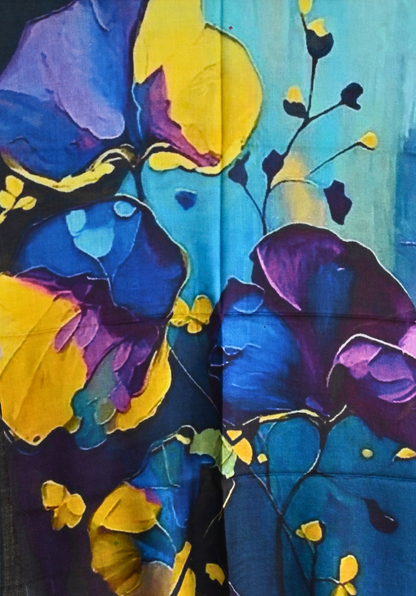 Echarpe en cachemire Floral 