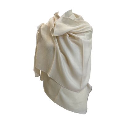 Châle en cachemire Aishiteru Alba – Élégance pure