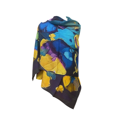 Echarpe en cachemire Floral 