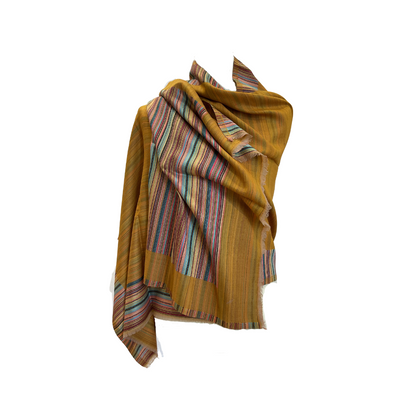 Aishiteru Solenne Kani-Kaschmirschal – Goldene Anmut
