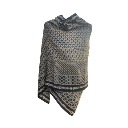 Echarpe en cachemire Hexagone